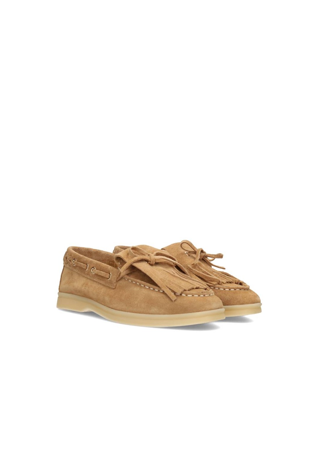 POSH by Poelman ZALAMA loafers – camel, bovenaanzicht