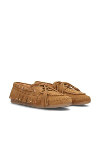 Zijkant van YARA loafer met details zichtbaar