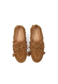 Bovenaanzicht van beide loafers