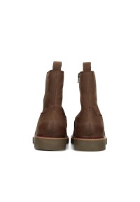 Back view of the Toni ankle boots featuring a heel loop.
