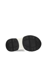 Black outsole tread of the sneaker