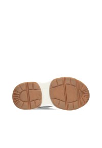 Sohlenansicht der Abby Sneakers mit brauner Profilsohle