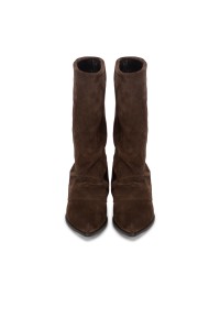 Frontal view of the CELESTE boots pair