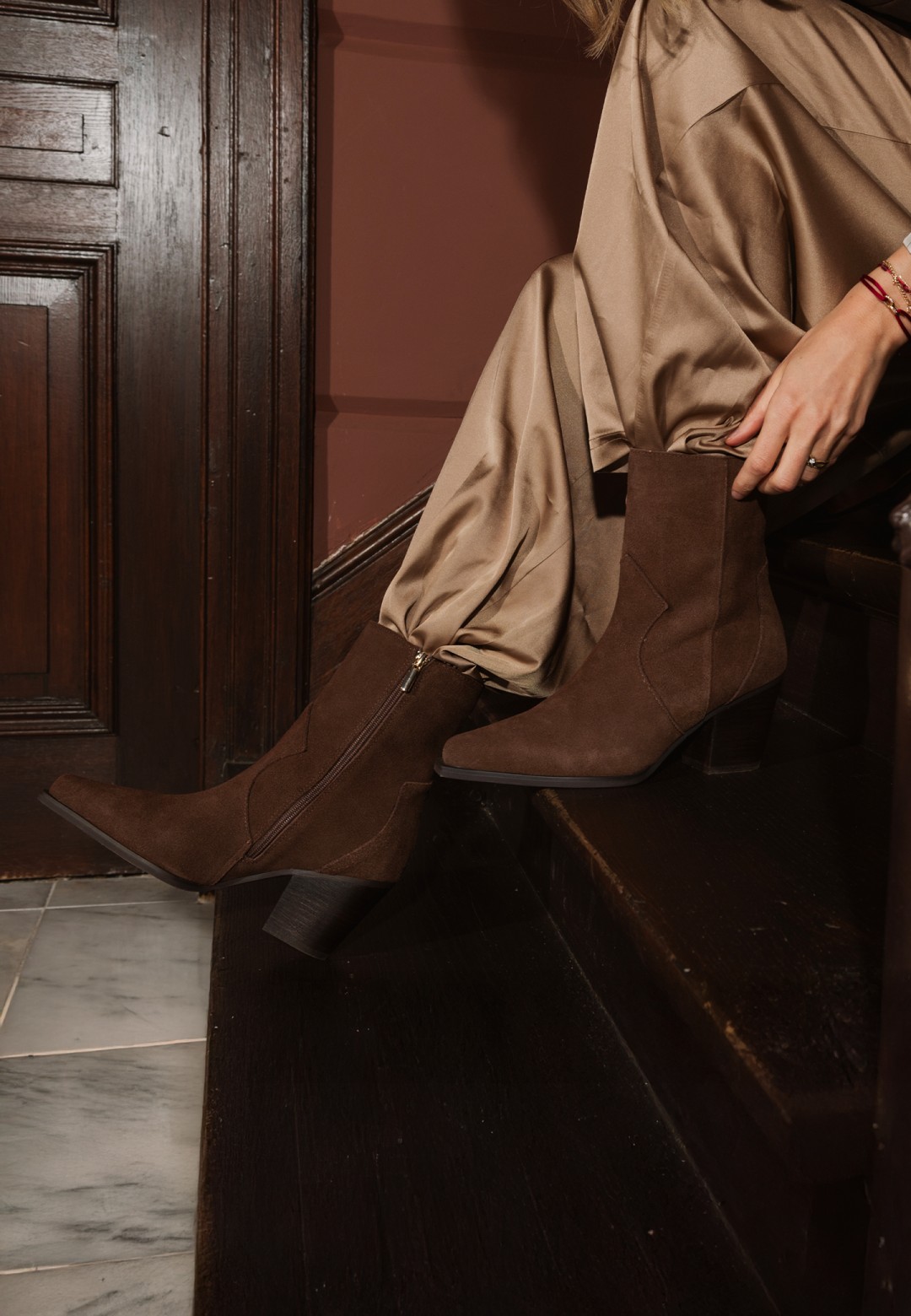 HABOOB BEAU Dames Enkellaarzen | Poelman Brands Webshop