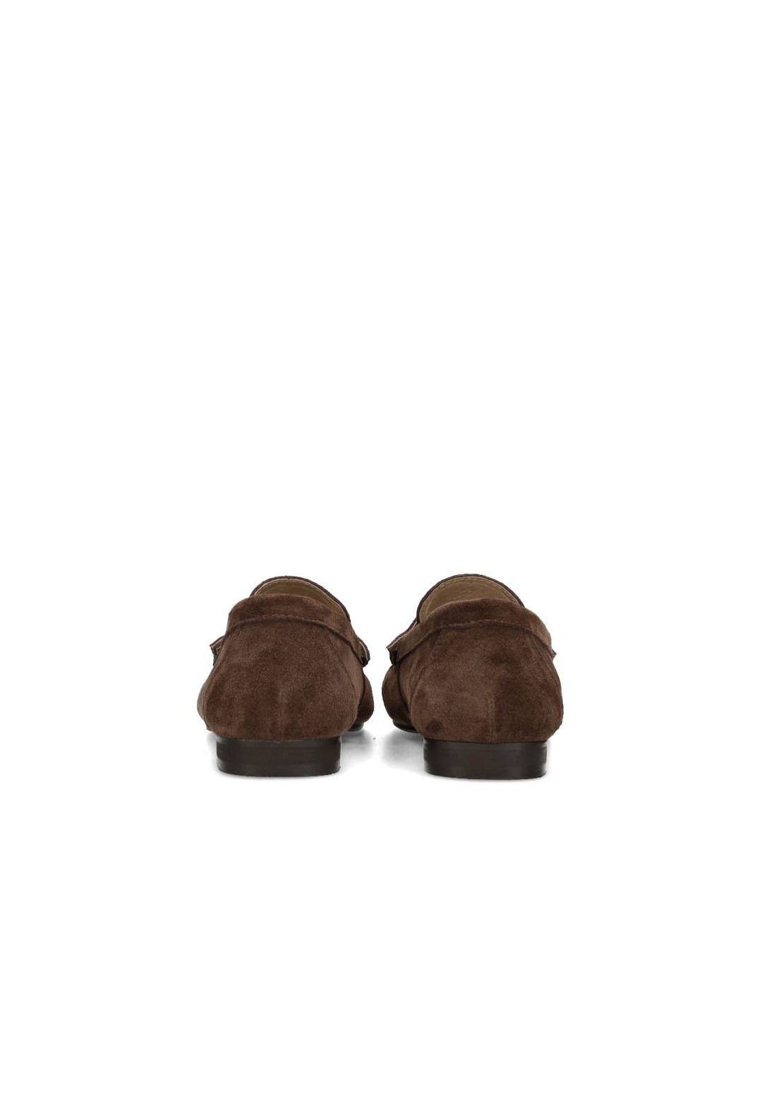 Rear view of the dark brown SAMMY loafers