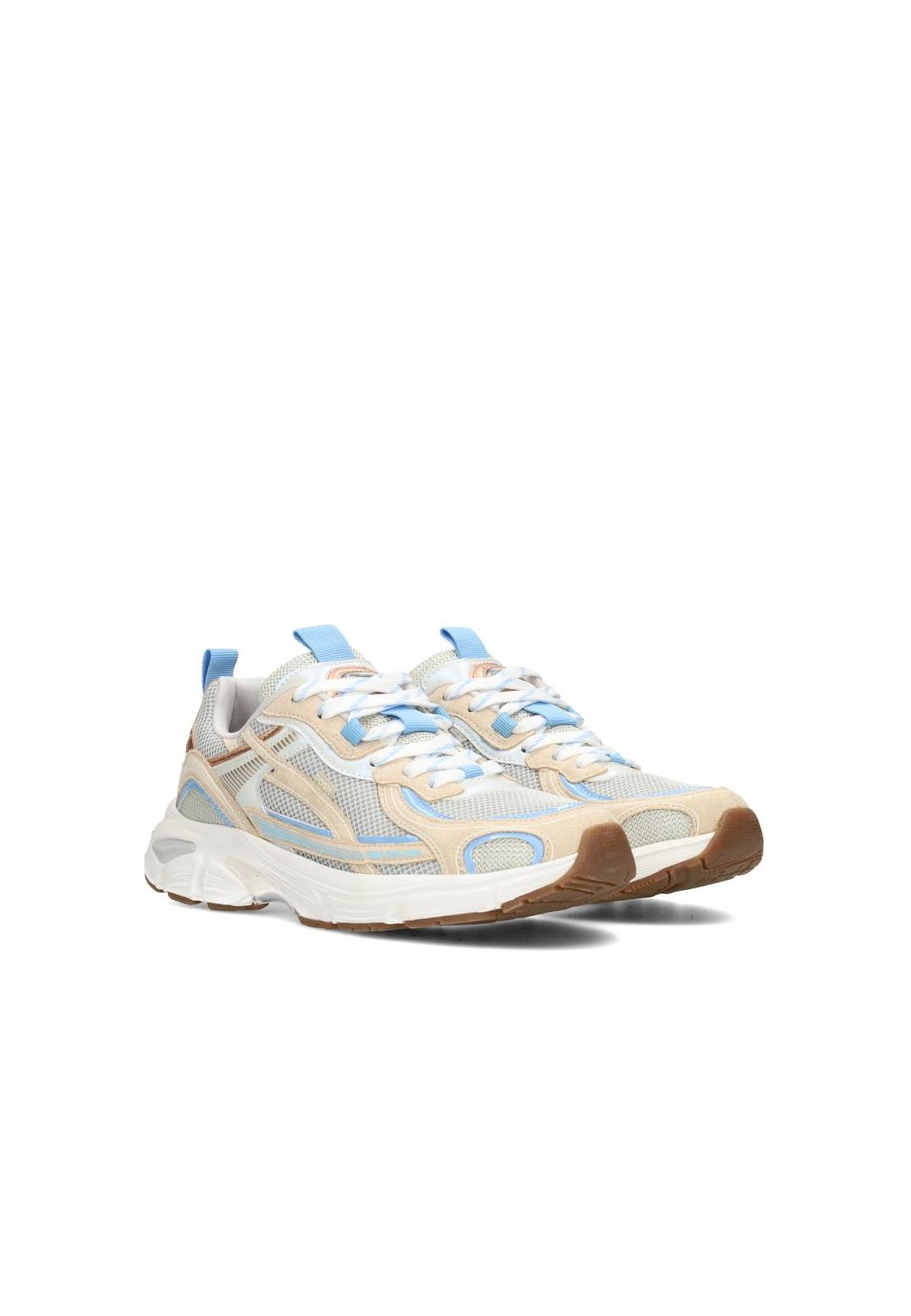 HARPER sneakers – schuin vooraanzicht met chunky zool