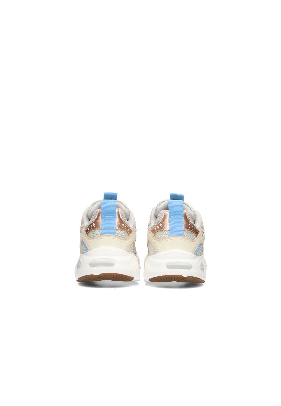 HARPER sneakers – achterkant zicht met blauwe details