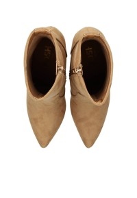 Top view of TAVERNE ankle boots showing inner lining