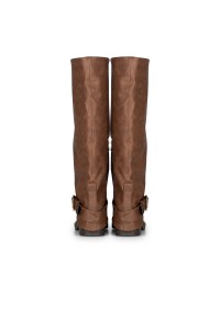 Two PATTY boots from the back – buckle detail view