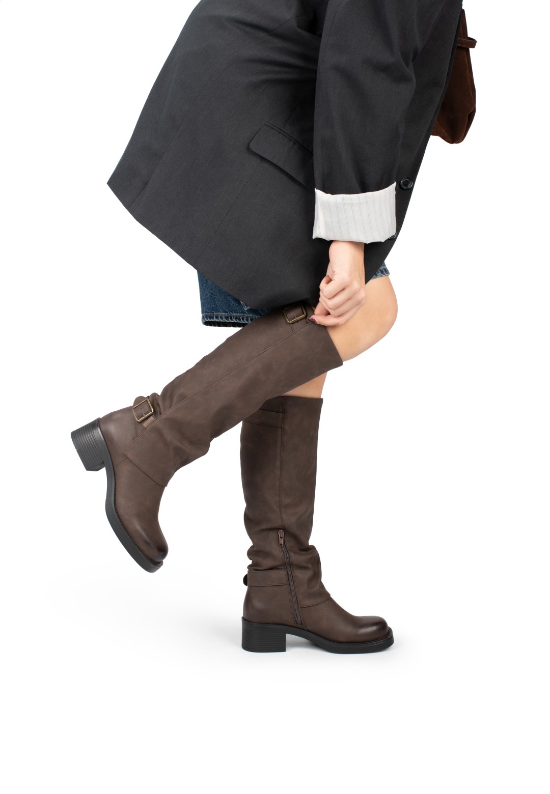 POSH by Poelman JANE Dames Bikerlaarzen | Poelman Brands Webshop