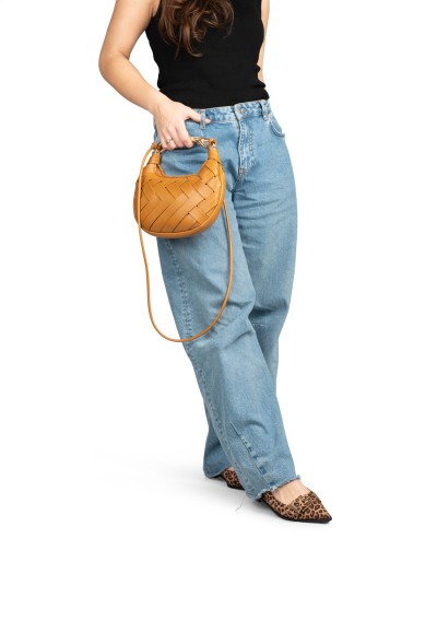 Leopard slingbacks by POSH by Poelman worn by model