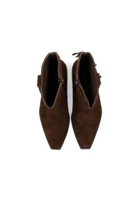 Top view of the HABOOB western boots – slim fit and pointed shape