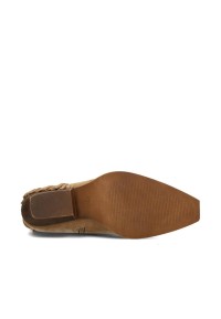 Underside of the HABOOB western boot – tread sole visible