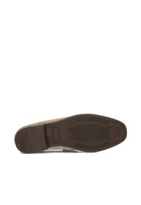 Outsole view of the JIM loafer with dark brown sole
