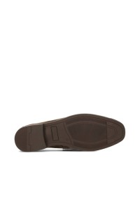 Outsole view of the JIM loafer with dark brown sole