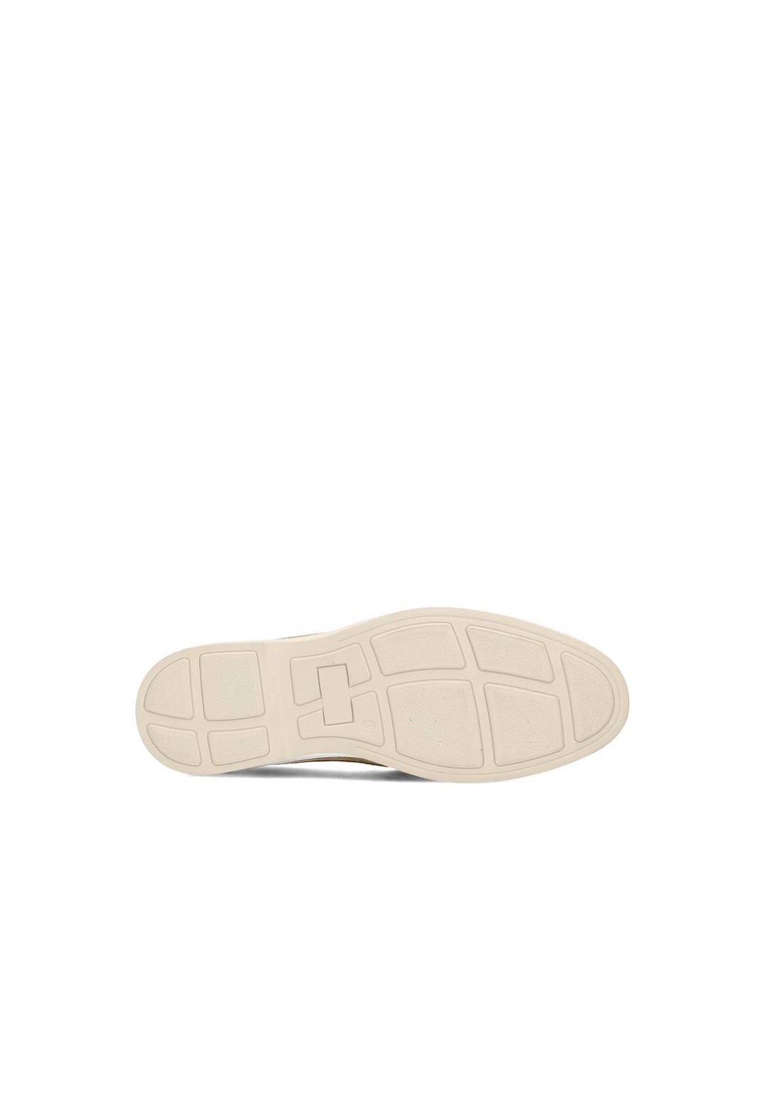 Outsole view of the TIVOLI loafer – beige rubber sole
