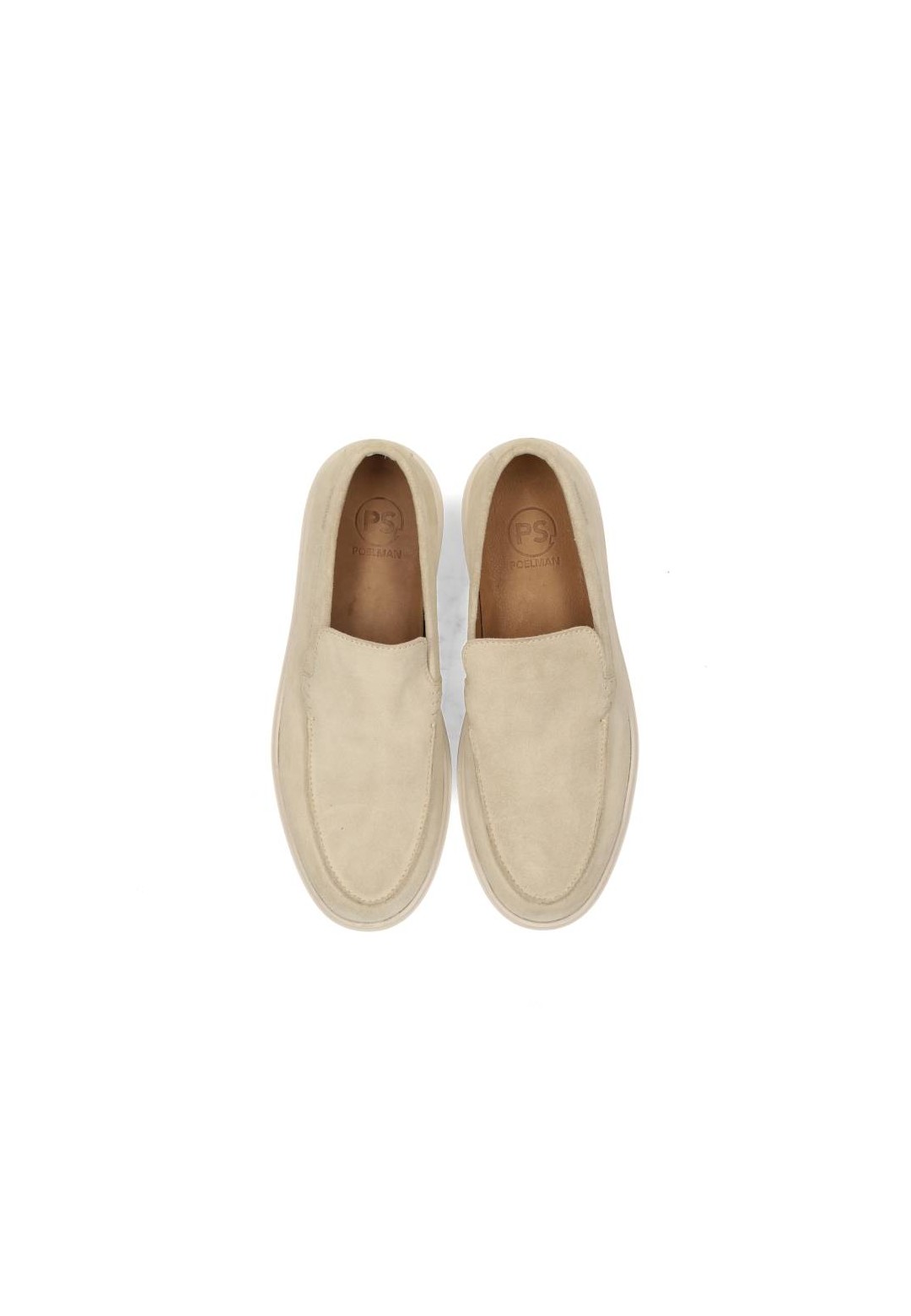 Draufsicht der Slipper