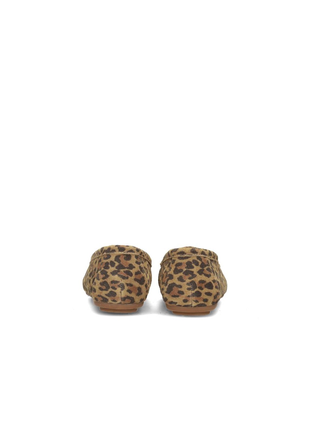 Achteraanzicht van de TAYA instappers met leopardprint