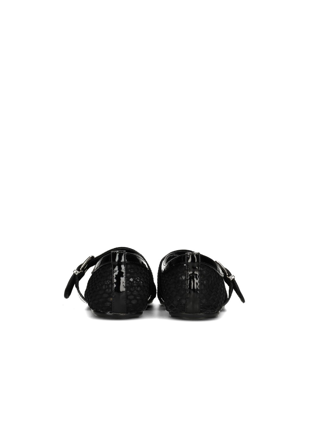 POSH by Poelman Jenny zwarte ballerina’s – achteraanzicht paar