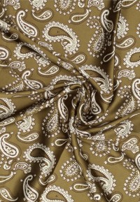 POSH by Poelman green satin scarf | Poelman Brands Webshop