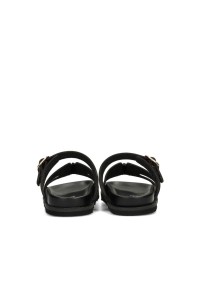 POSH by Poelman Livia zwarte sandalen – achteraanzicht paar