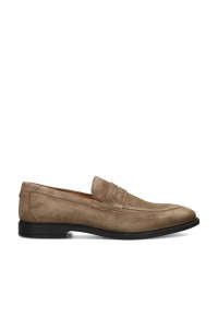 Haboob Luc heren loafers donkergrijs – zijaanzicht product