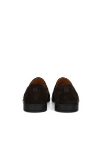 Haboob Luc black loafers – back view pair