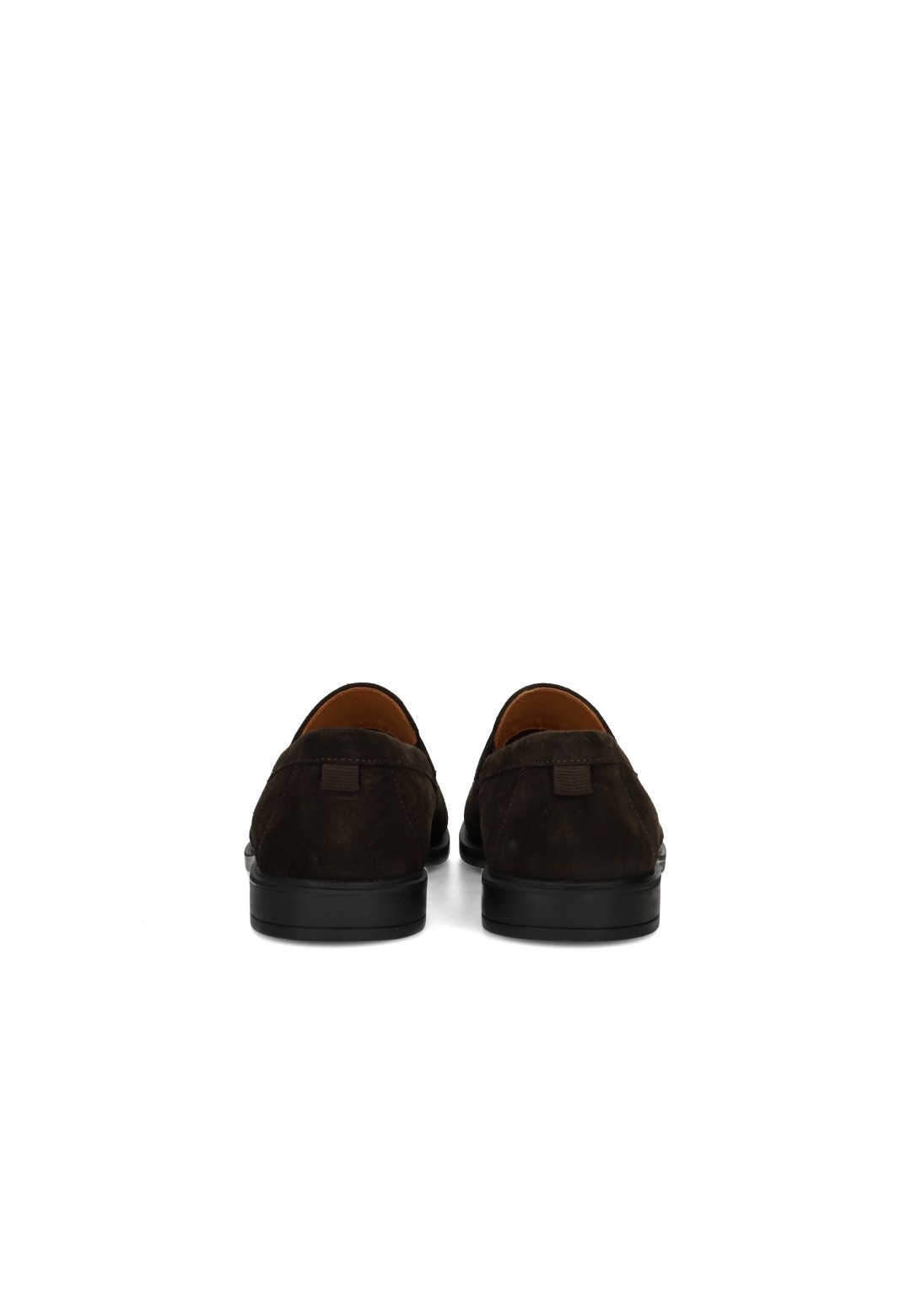 Haboob Luc black loafers – back view pair