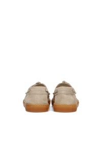 PS Poelman Ilse zandkleur loafers – achteraanzicht paar