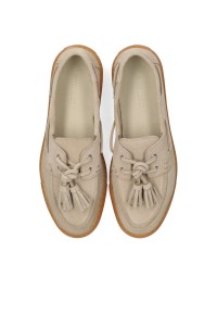 PS Poelman Ilse Damen Loafer sand – Draufsicht Paar
