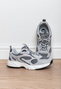 PS Poelman Sev Jungen Sneaker weiß grau – Seitenansicht Produkt