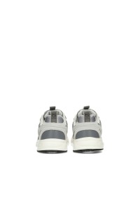 PS Poelman Sev weiß graue Sneaker – Rückansicht Paar