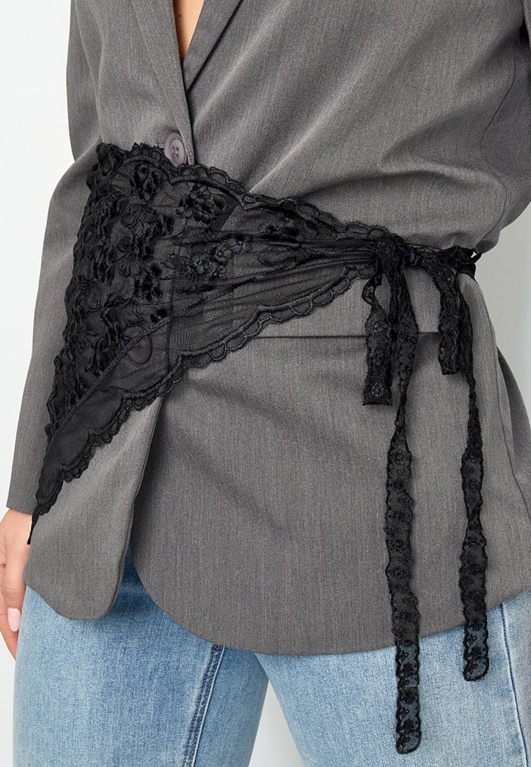 PS Poelman Black Lace Scarf | Poelman Brands Webshop