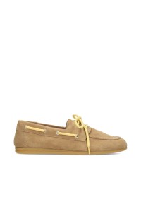 PS Poelman Callie dames loafers beige – zijaanzicht product