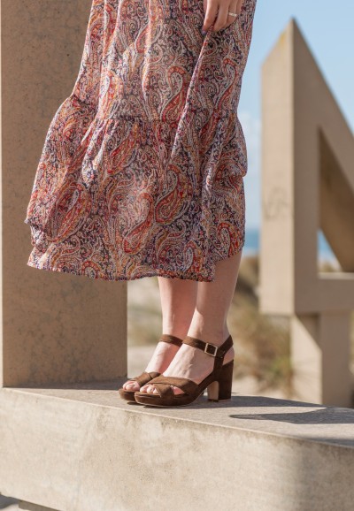 MARY hakken van POSH by Poelman gedragen met lange zomerse rok