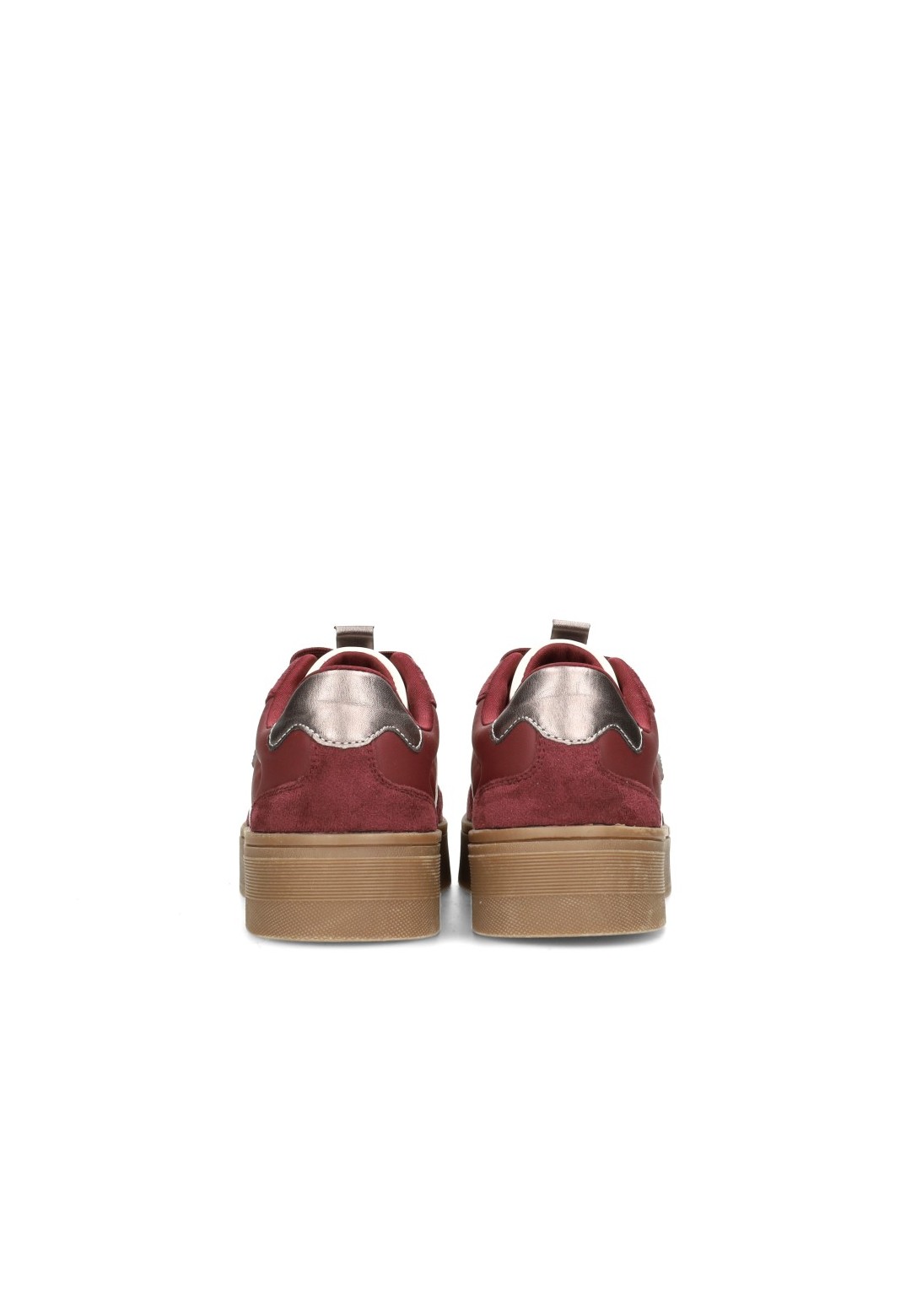 POSH By Poelman Lilly bordeaux sneakers – achteraanzicht paar