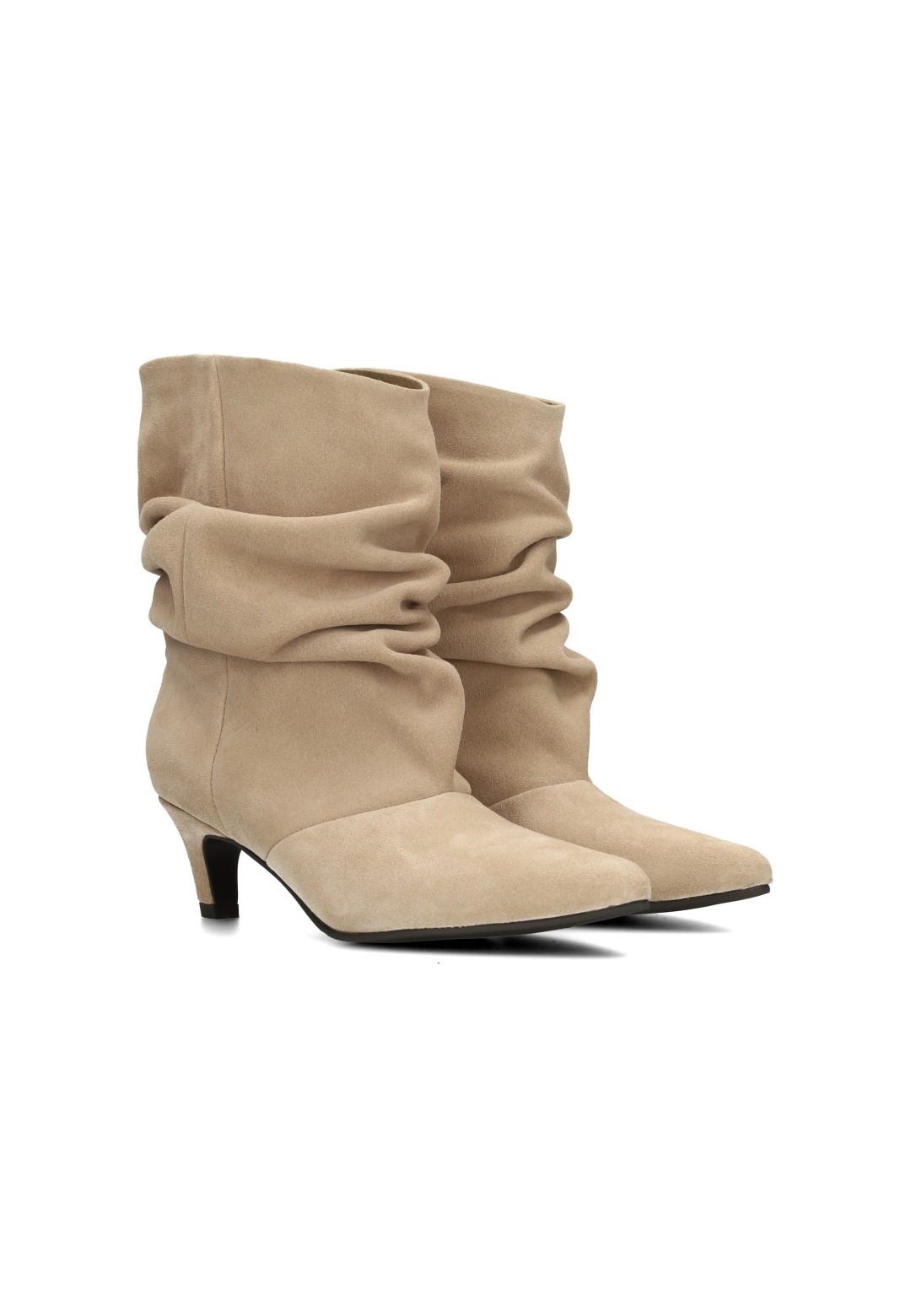 PS Poelman Hannah women’s boots sand – angled front view