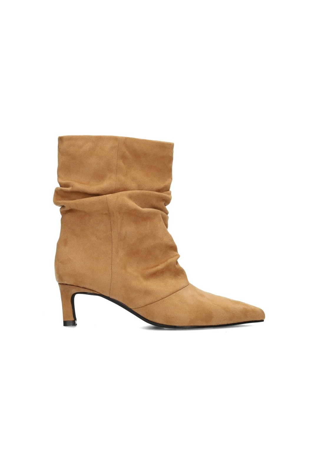 POSH By Poelman Laureen dames laarzen zandkleur – zijaanzicht product