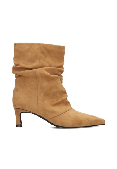 POSH By Poelman Laureen dames laarzen zandkleur – zijaanzicht product