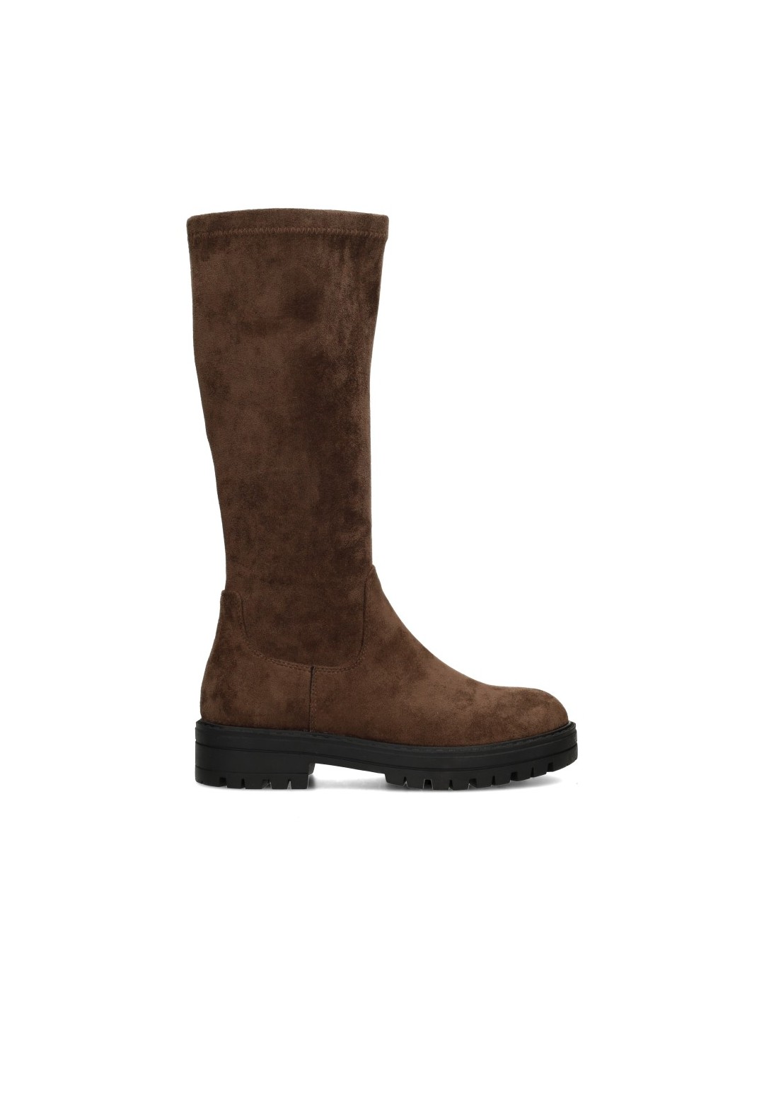 POSH by Poelman IVY Mädchen Stiefel dunkelbraun Seitenansicht