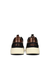 POSH By Poelman Kiki zwart beige sneakers – achteraanzicht paar