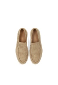 PS Poelman Mason men's loafers beige – top view detail