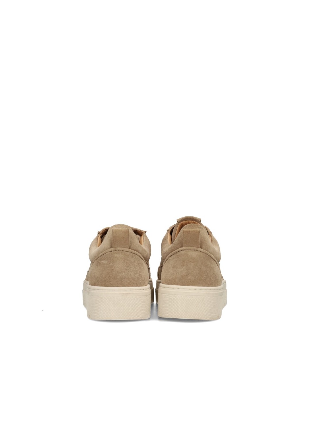 PS Poelman Ivar beige sneakers – back view pair