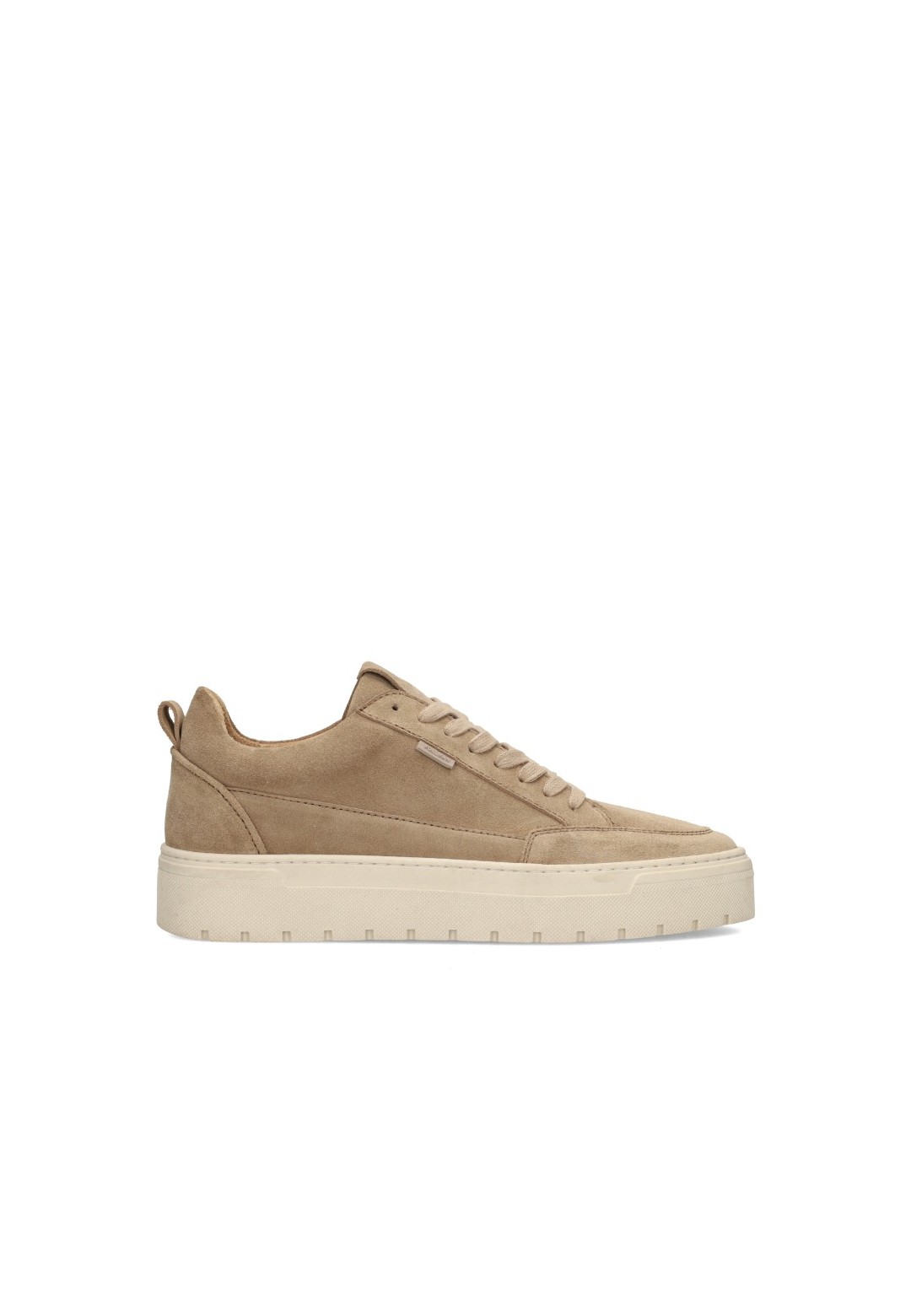 PS Poelman Ivar men's sneakers beige – side view product