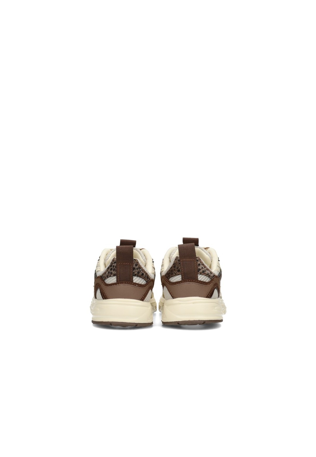 POSH by Poelman HARPER girls sneakers beige brown rear view