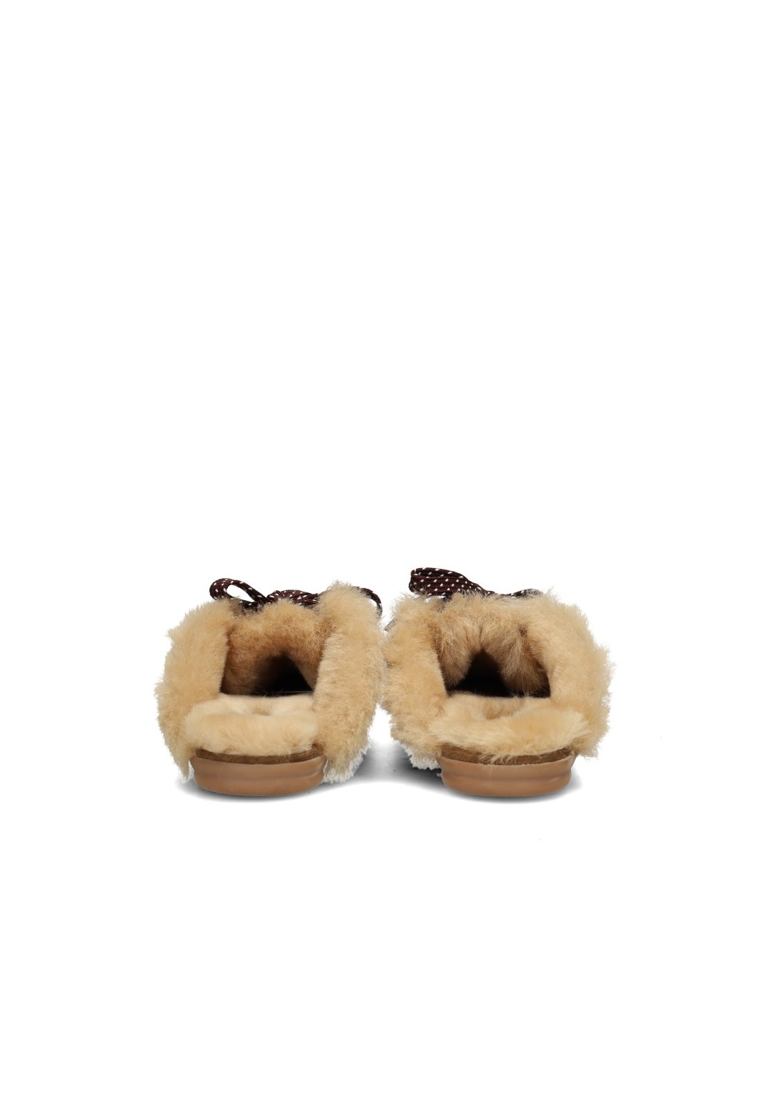 Poelman ISA bruine dames loafers achteraanzicht