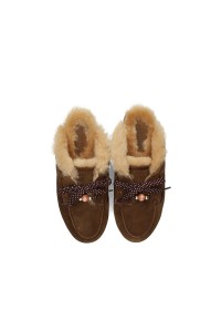Poelman ISA braune Damen Loafer Draufsicht