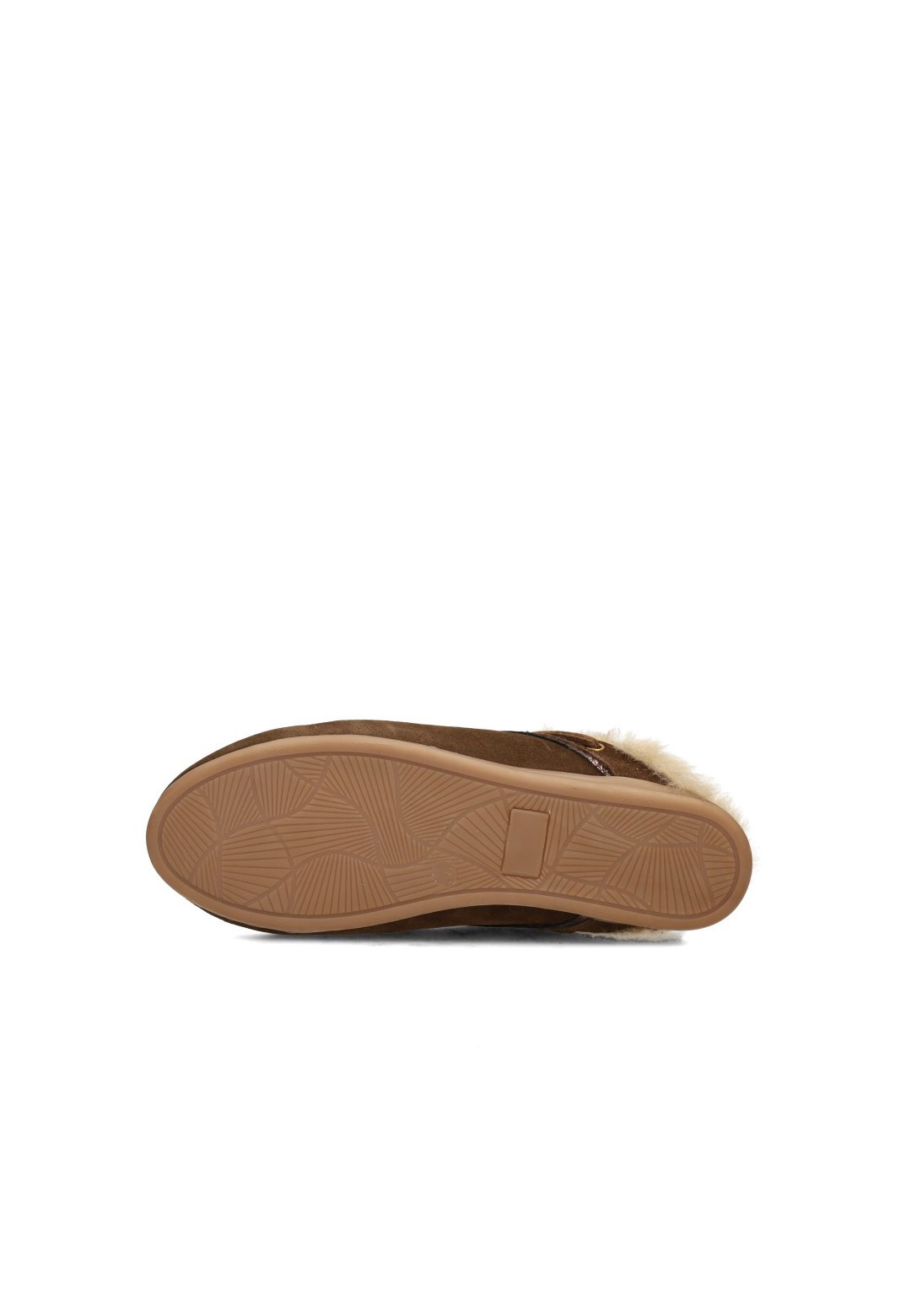 Poelman ISA braune Damen Loafer Sohlenansicht