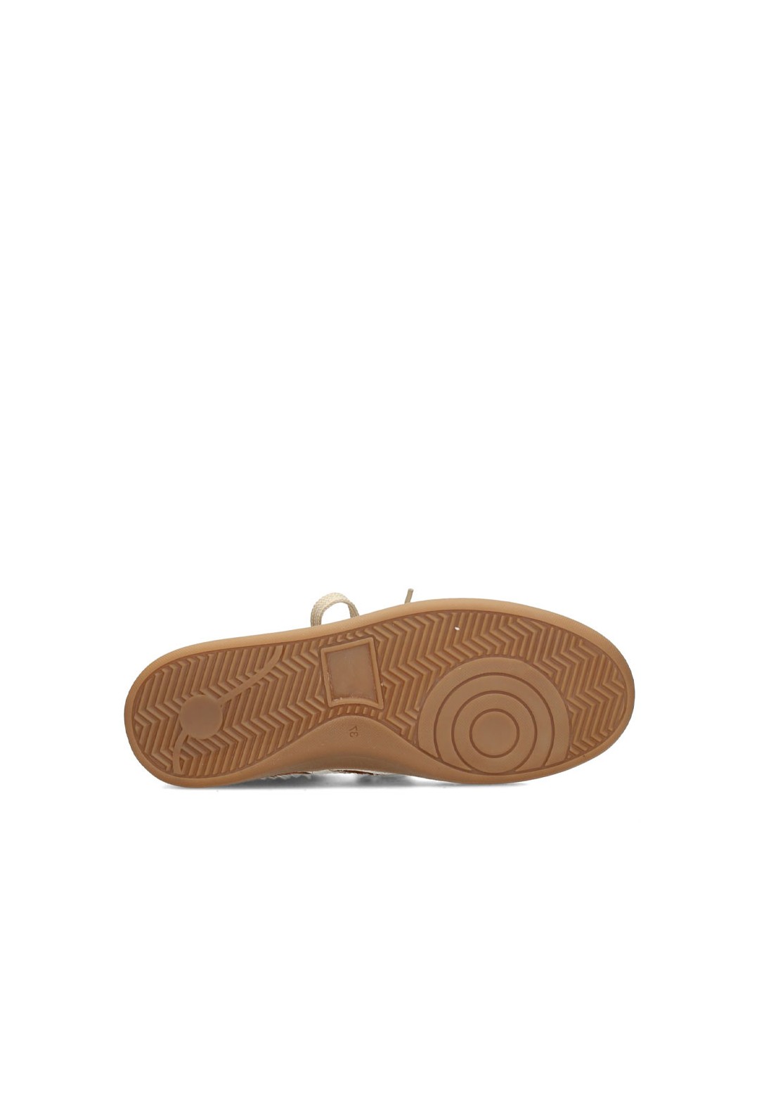 Gumkleurige zool van de HABOOB SKYE dames sneaker