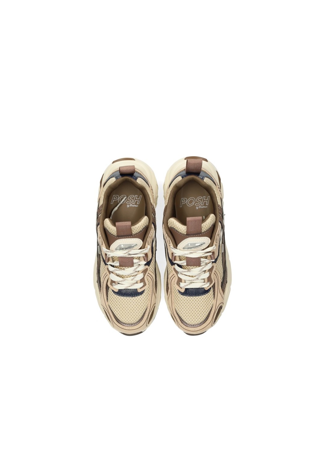 POSH by Poelman HARPER dames sneaker – zijaanzicht